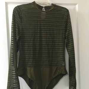 Sexy Olive Bodysuit